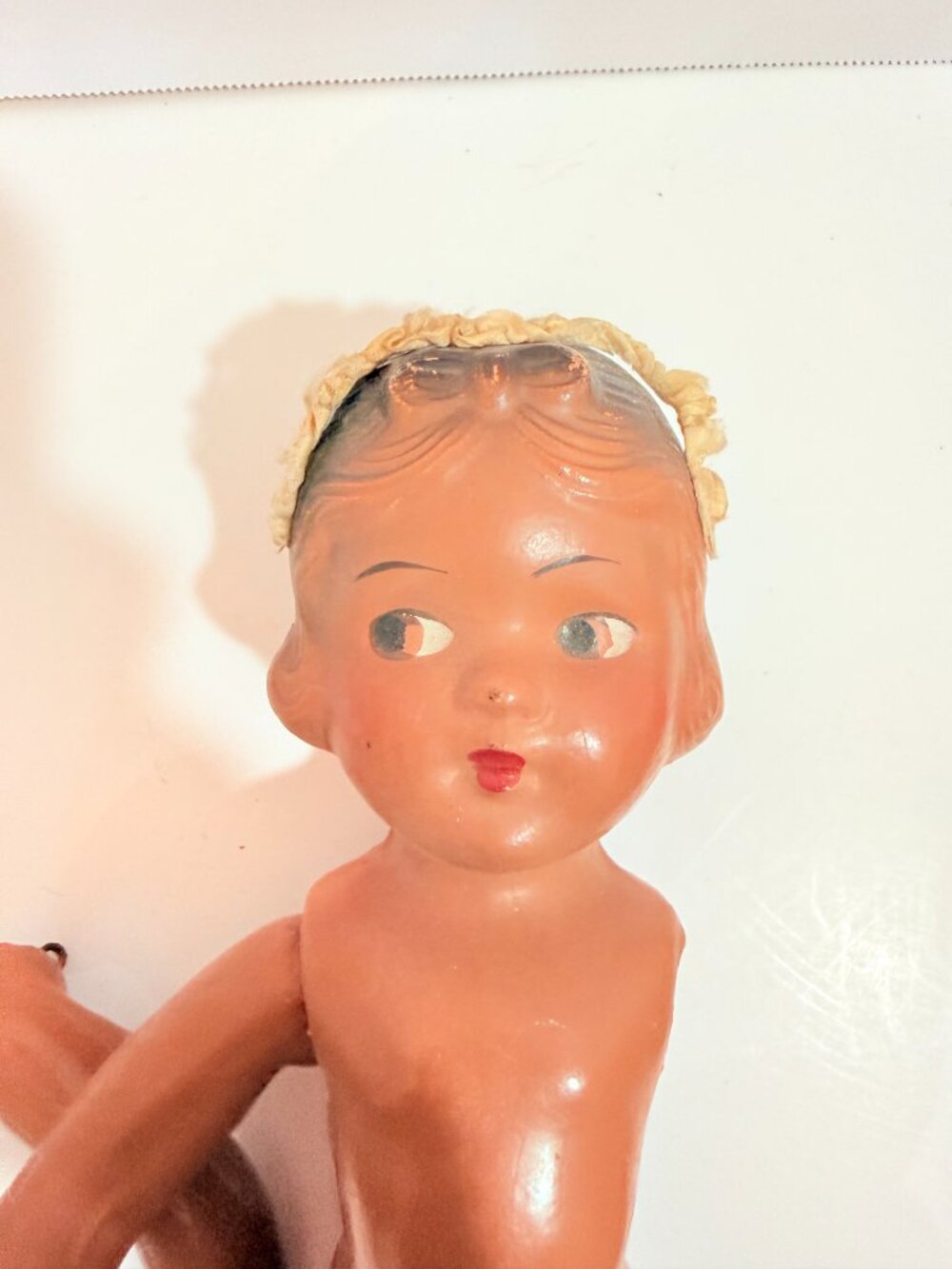 Antique Vintage African American Patsy?Patsyette?Patsy Jean? Composition DOLL - Picture 15 of 16